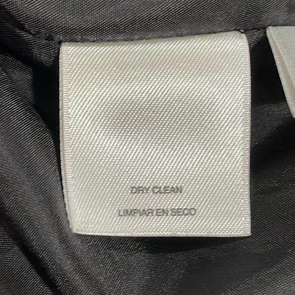 Nine West Two Button Suit Jacket Blazer Black Collared 2 - Picture 10 of 12